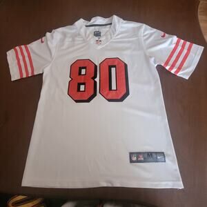 NFL Nike On The Field 49ers Jerry Rice #80 Jersey Men’s Size M Sewn Stiched New
